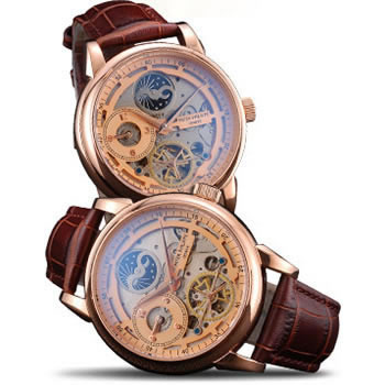 Dual-Time Moonphase Tourbillon Gold